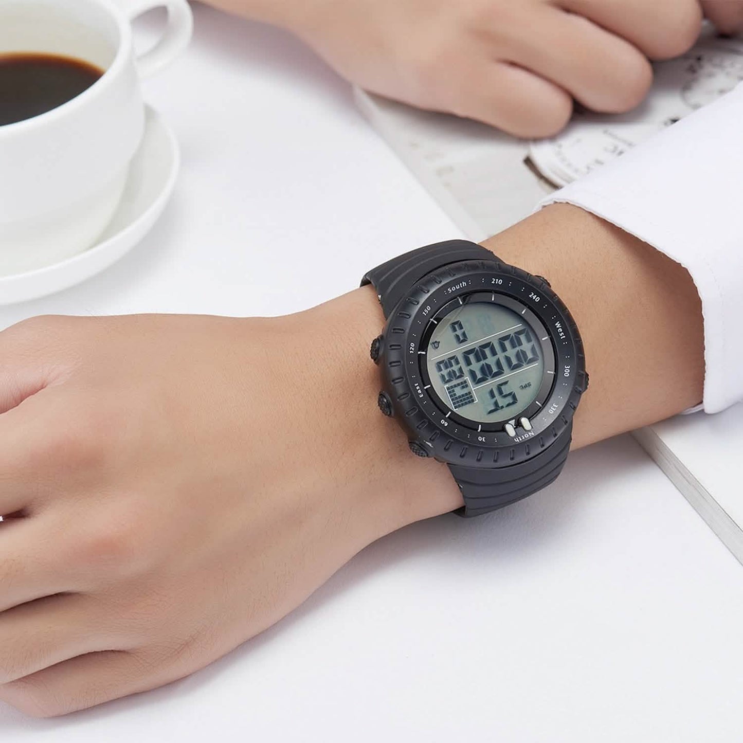 Digital Men's Sports Military Tactical Wrist Watch