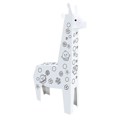 DIY 3D Coloring Cardboard