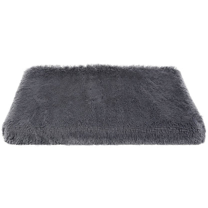 Dog Bed Soft Plush Cushion Cozy Warm Pet Crate Mat Dog Carpet