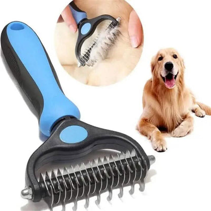 Double Sided Pet Grooming Hair Removal Tool