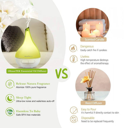 Drop-Shaped Cool Mist Humidifier