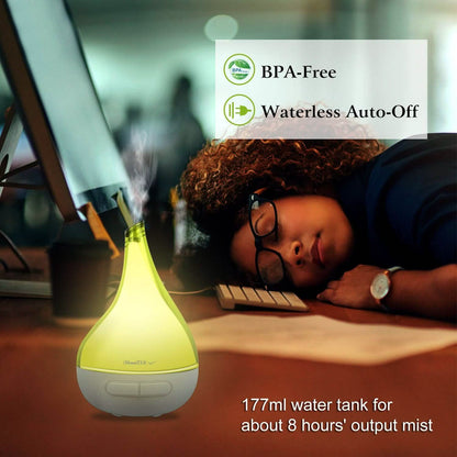 Drop-Shaped Cool Mist Humidifier