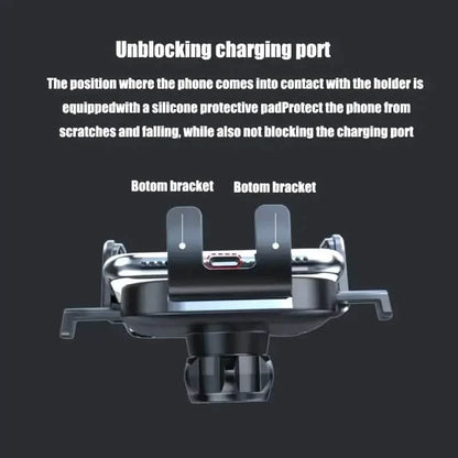 Adjustable Car Phone Holder – Suction Cup Dashboard Mount, Anti-Slip Grip, iPhone & Android