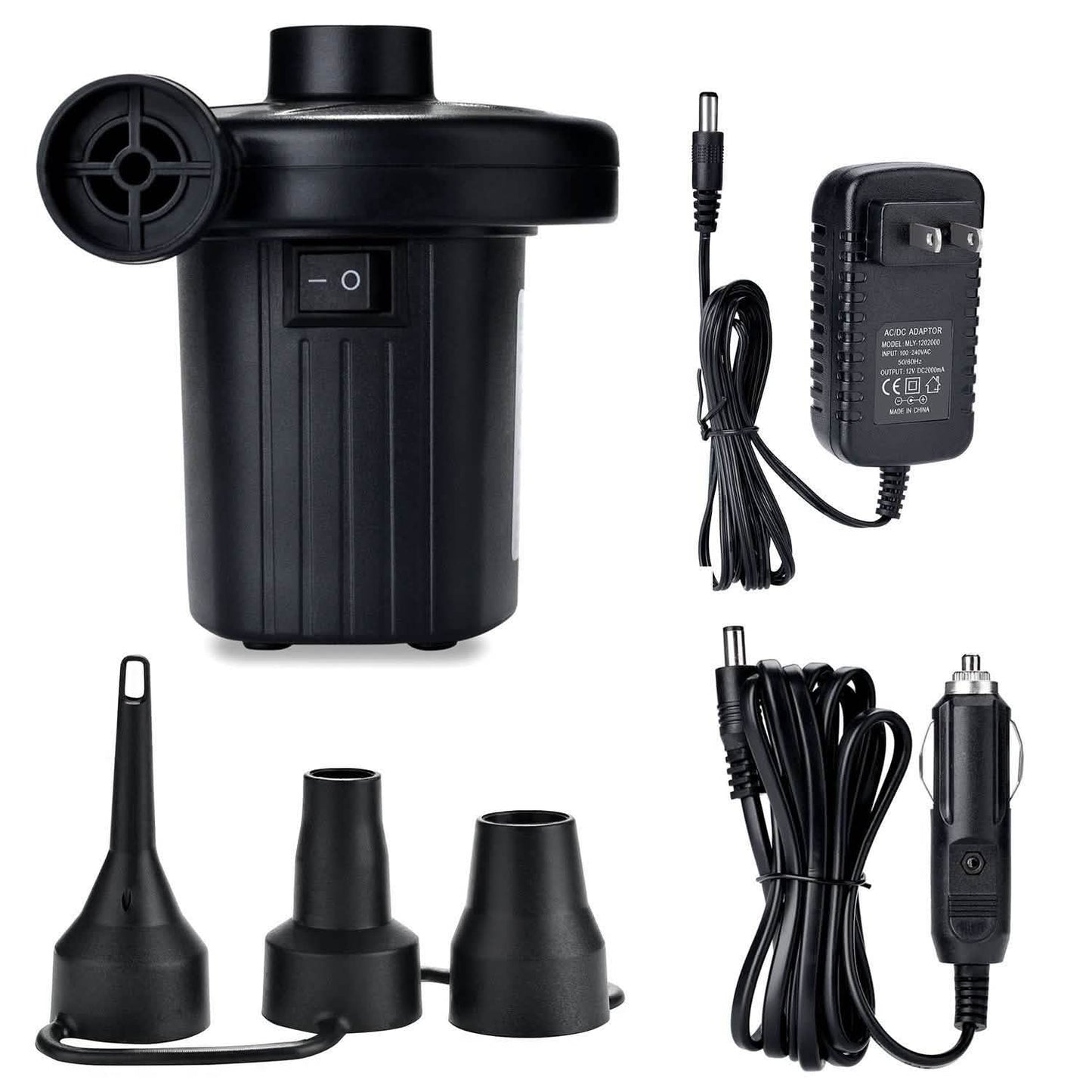 Electric Air Pump for Swimming Ring Inflatable Boat