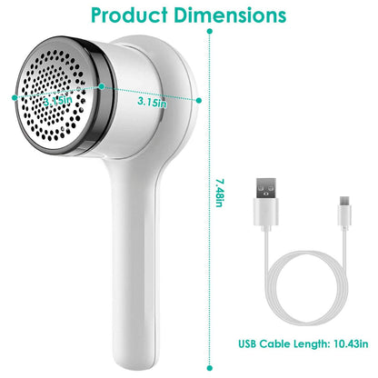 Electric Fuzz Pilling Trimmer Sweater Shaver with Detachable Handle