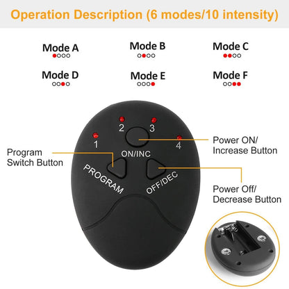 Electric Stimulator Massage Pad