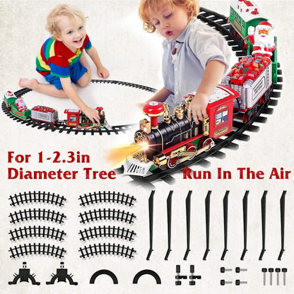 Electric Train Christmas Kid Toy Set