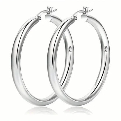 Elegant Daily Wear Round Circle Hoop Earrings