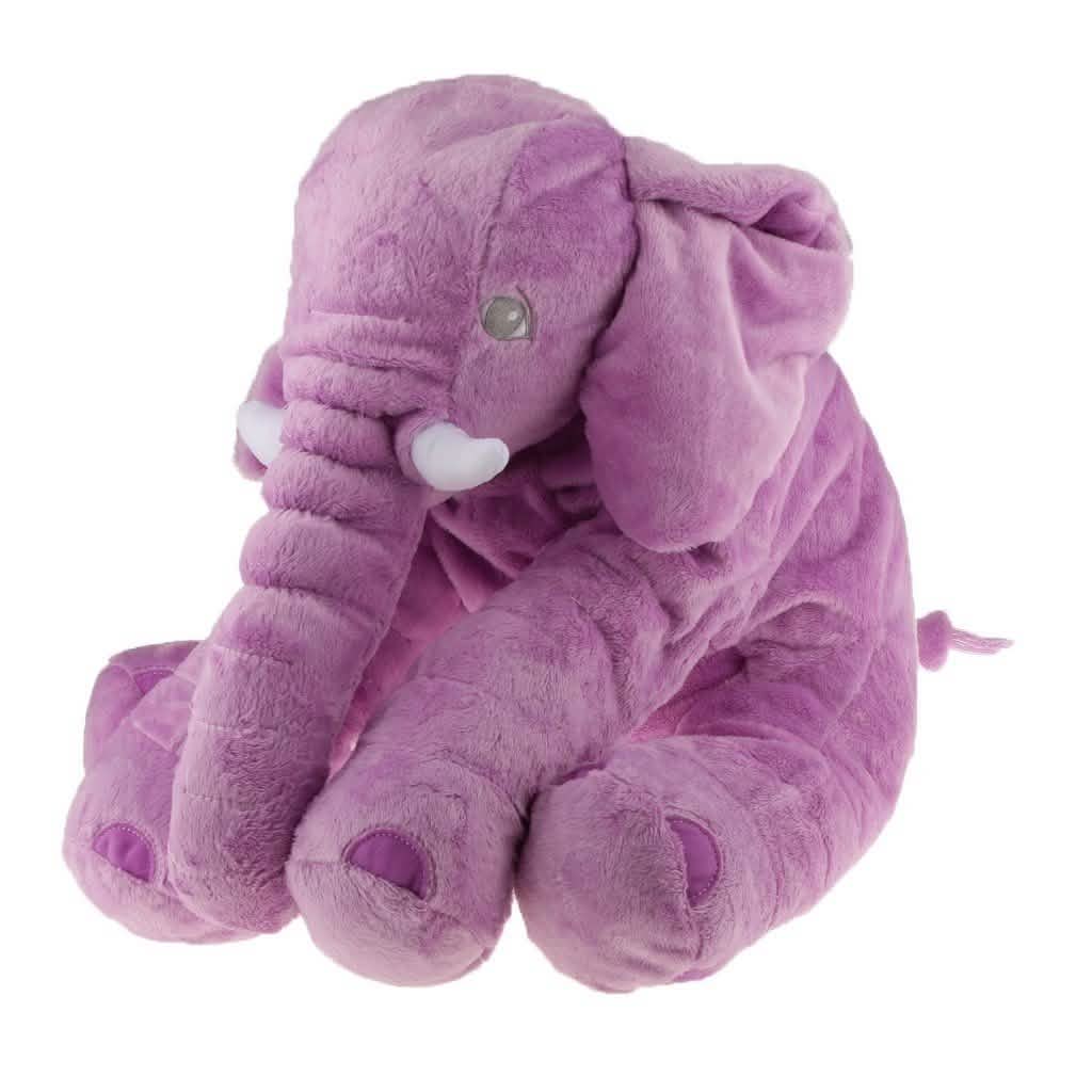 Elephant Plush Pillow - Assorted Colors