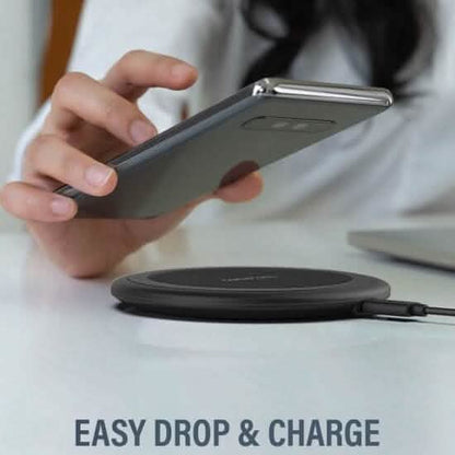 Encased Wireless Charging Qi Pad (Fast Charging) Ultra Thin Charger for iPhone and Android Devices