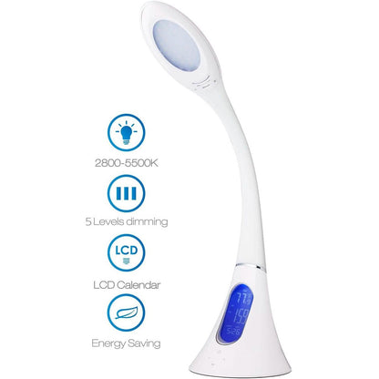EROS Flexible Gooseneck Dimmable LED Desk Lamp