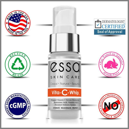 Essa Skin Care Vita-C-Whip Hydrating Serum with Vitamin A and E
