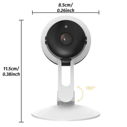 3MP Wireless Smart AI Home Security Camera – Two-Way Audio, Motion Detection, Night Vision