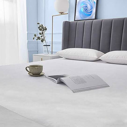 Fabric Zippered Waterproof and Bed Bug Mattress Protector