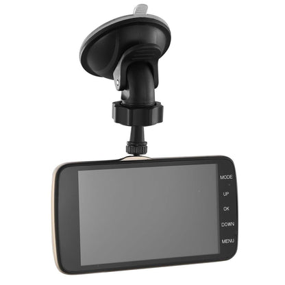 FHD 1080P Dash Cam 4" Screen Dual Cameras