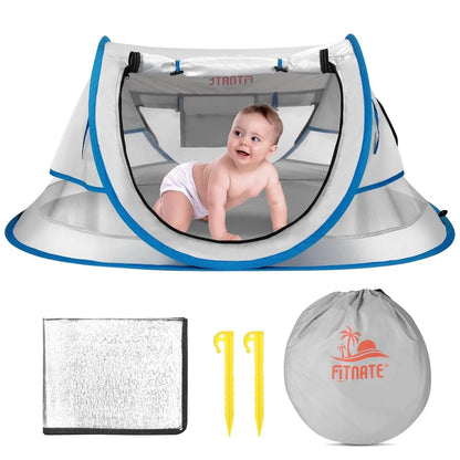 FINATE Baby Tent for Beach UPF 50+ and UV Protection