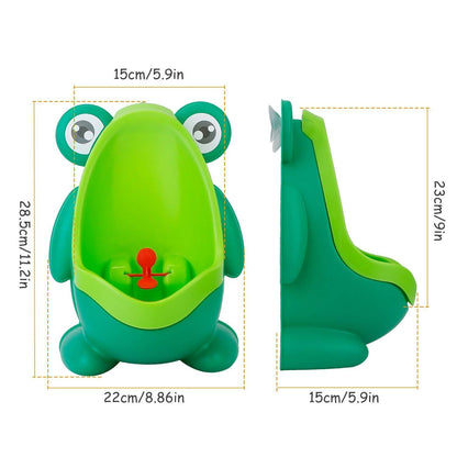 Frog Potty Training Urinal Bathroom with Funny Aiming Target