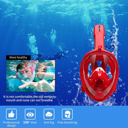Full Face Mask Swimming Underwater Diving Snorkel Scuba