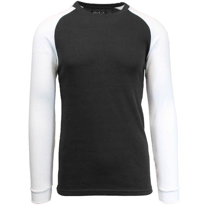 Galaxy by Harvic Men's Raglan Thermal Shirt - Assorted Sizes