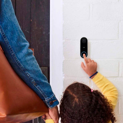 Google - Nest Hello Smart Wi-Fi Video Doorbell