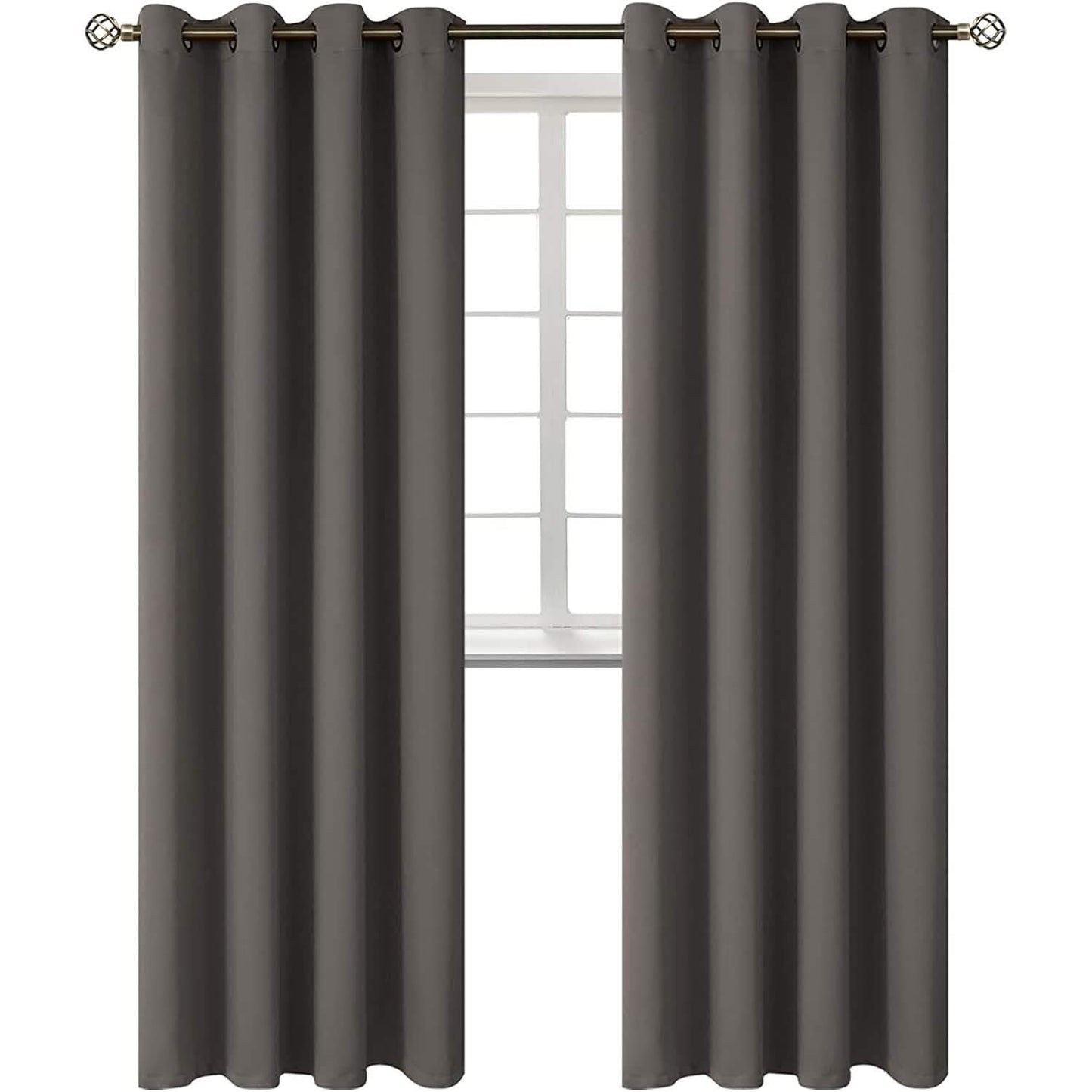 Grommet Top Room Darkening Blackout Curtain Panels