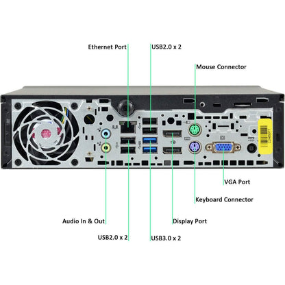 HP EliteDesk 800G1 Ultra Small Form Factor Computer PC (Refurbished)