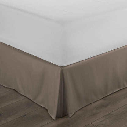Hypoallergenic Pleated Premium Solid Bed Skirt
