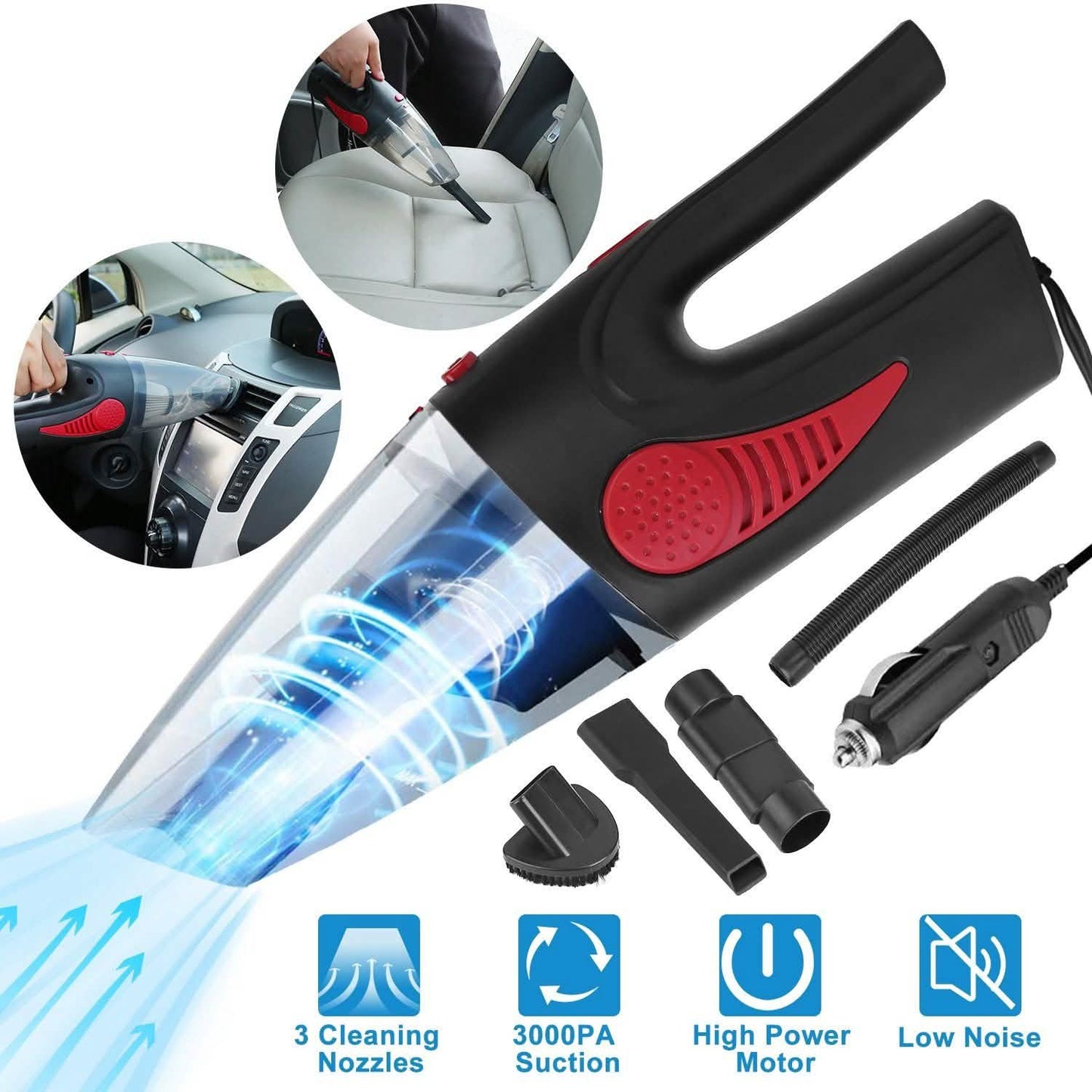 iMounTEK Car Handheld Vacuum Cleaner