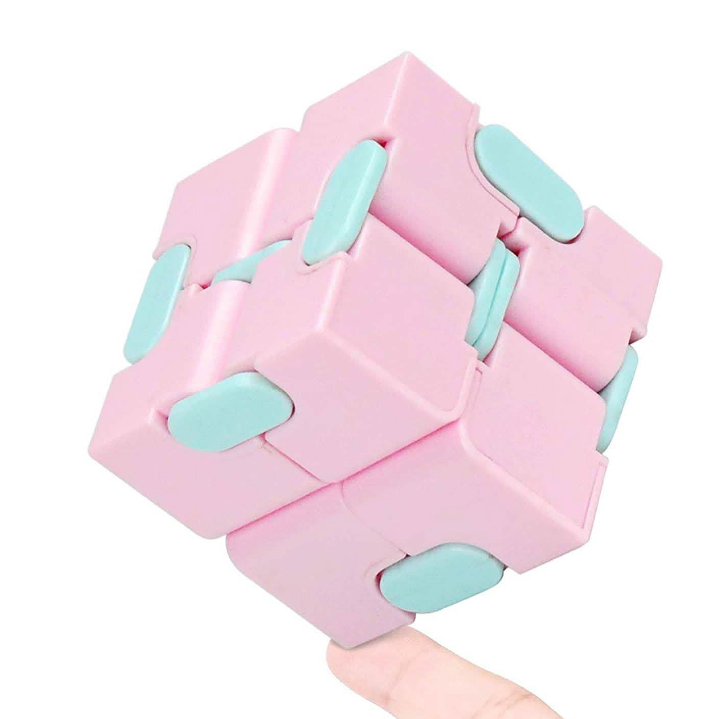 Infinity Cube Fidget Toy Stress Relieving Fidgeting Game