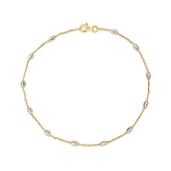 Italian Sterling Silver 10" Anklets