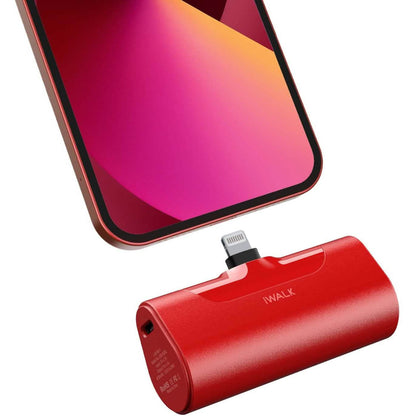 iWALK Small Portable Charger 4500mAh Ultra-Compact Power Bank