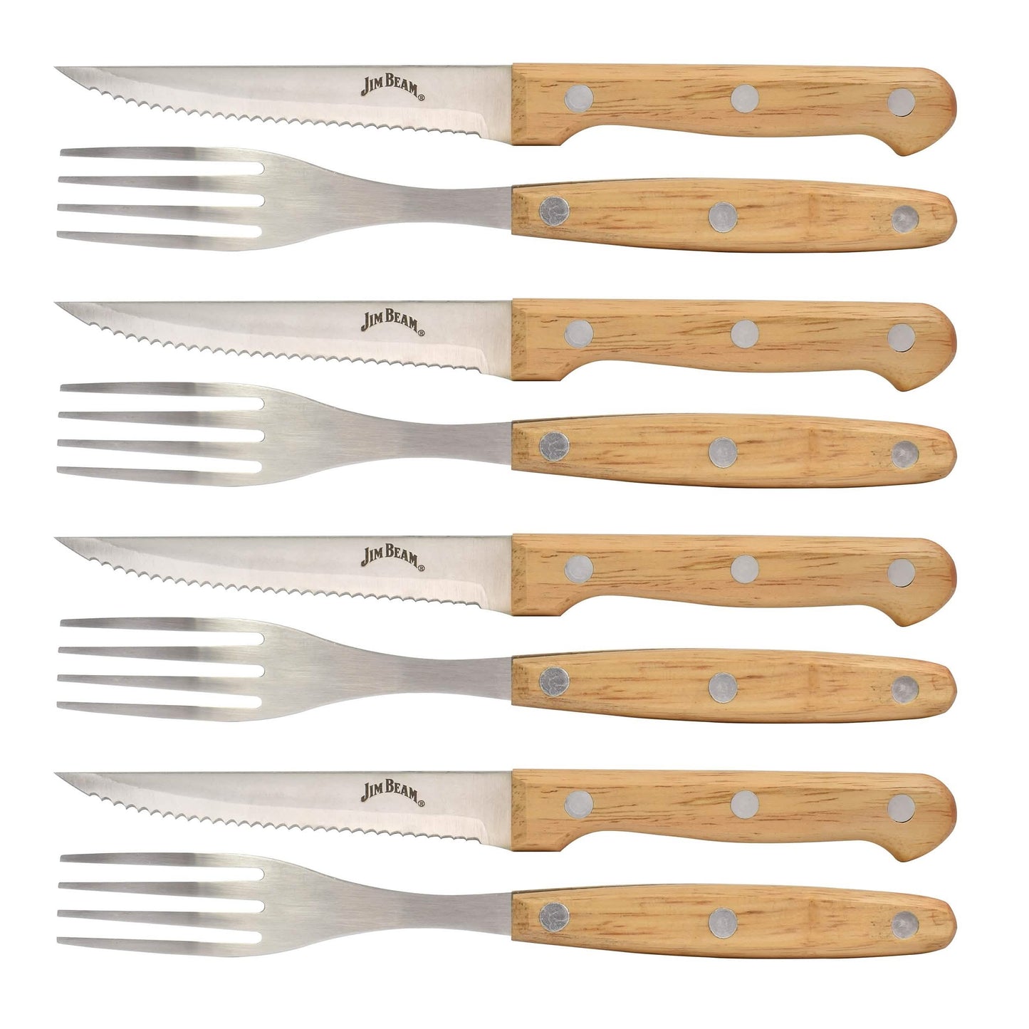 8-Piece Set: Steak Knife and Fork Set