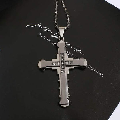 Jesus Cross Pendant Necklace Jewelry