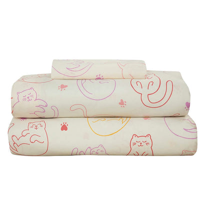 Kidz Mix Sleepy Cats Bed in a Bag