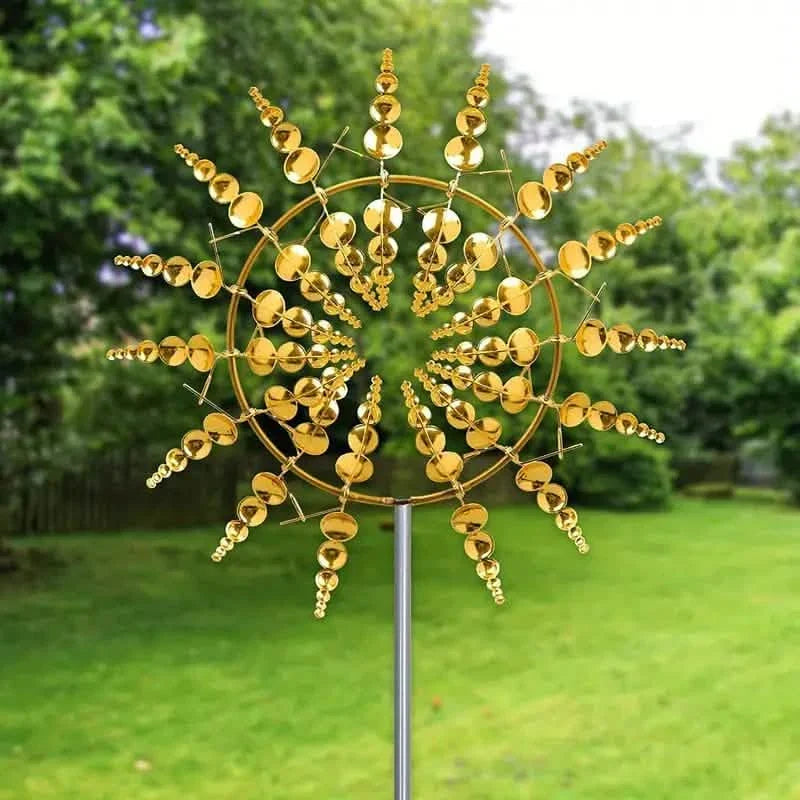 Kinetic Wind Sculptures & Spinners 3D Wind Spinner Wind Powered Wind Art