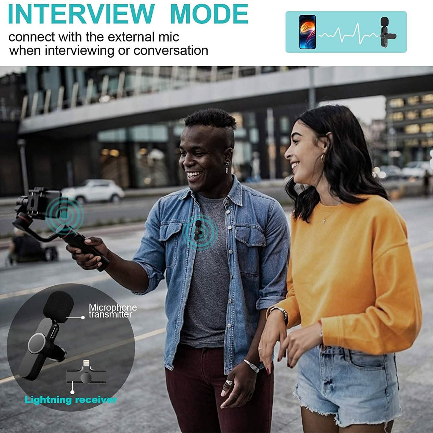 Lavalier Wireless Microphone