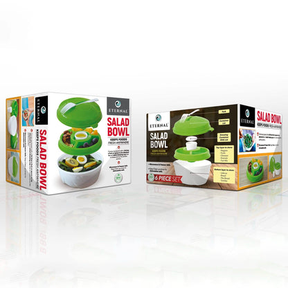 Leakproof On-The-Go Salad Bowl Container