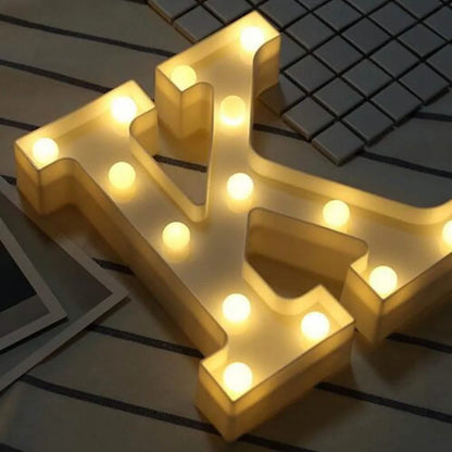 LED Alphabet Light
