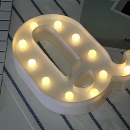 LED Alphabet Light