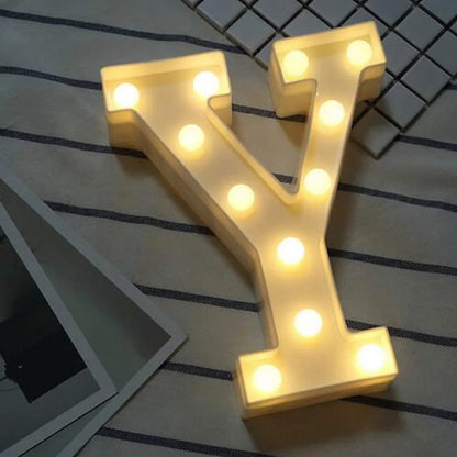 LED Alphabet Light