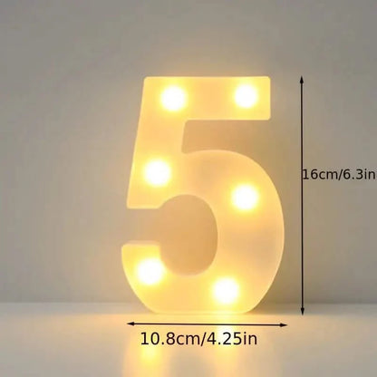 LED Alphabet Light