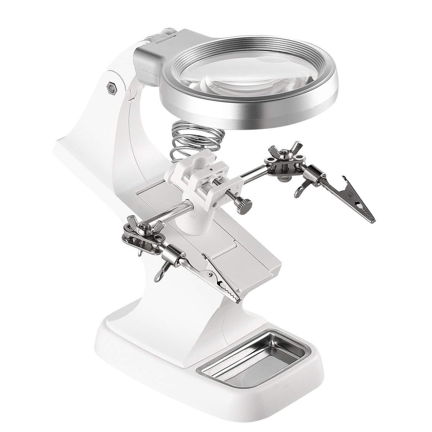 LED Lights Helping Hands Magnifying Glass