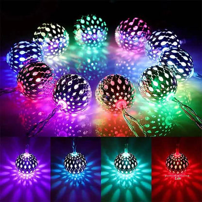 LED Outdoor Solar String Lights