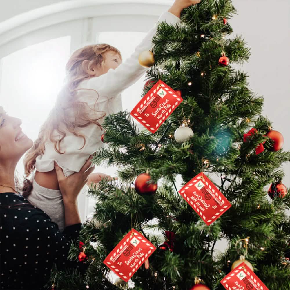 Letter to Santa Claus Ornament