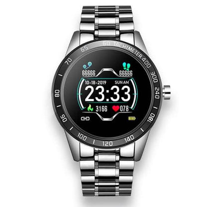 LIGE Steel Band Smart Watch