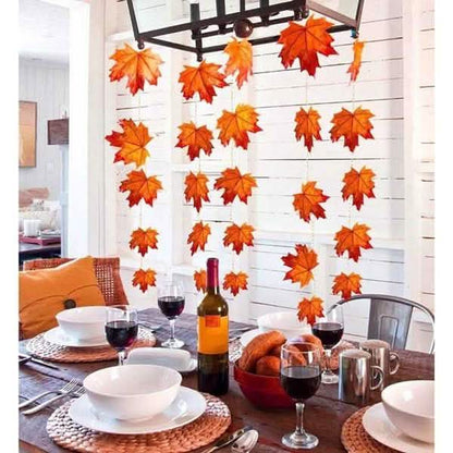 Lighted Fall Garland 40 LED String Light