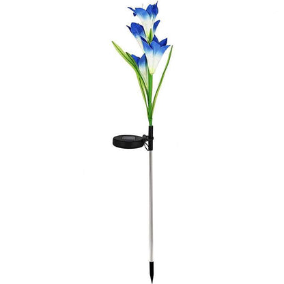 Lily Flower Multi-Color Changing LED Solar Powered Lights
