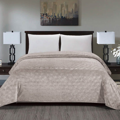 Louvre Blanket-Beige-King