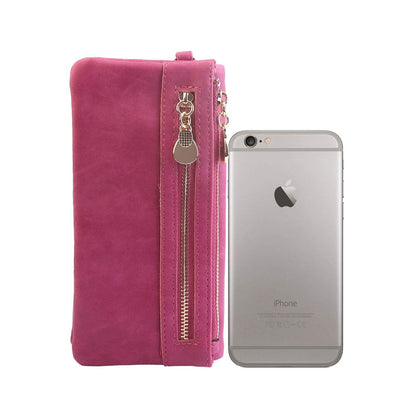 Luxury Women's Leather Clutch Wallet