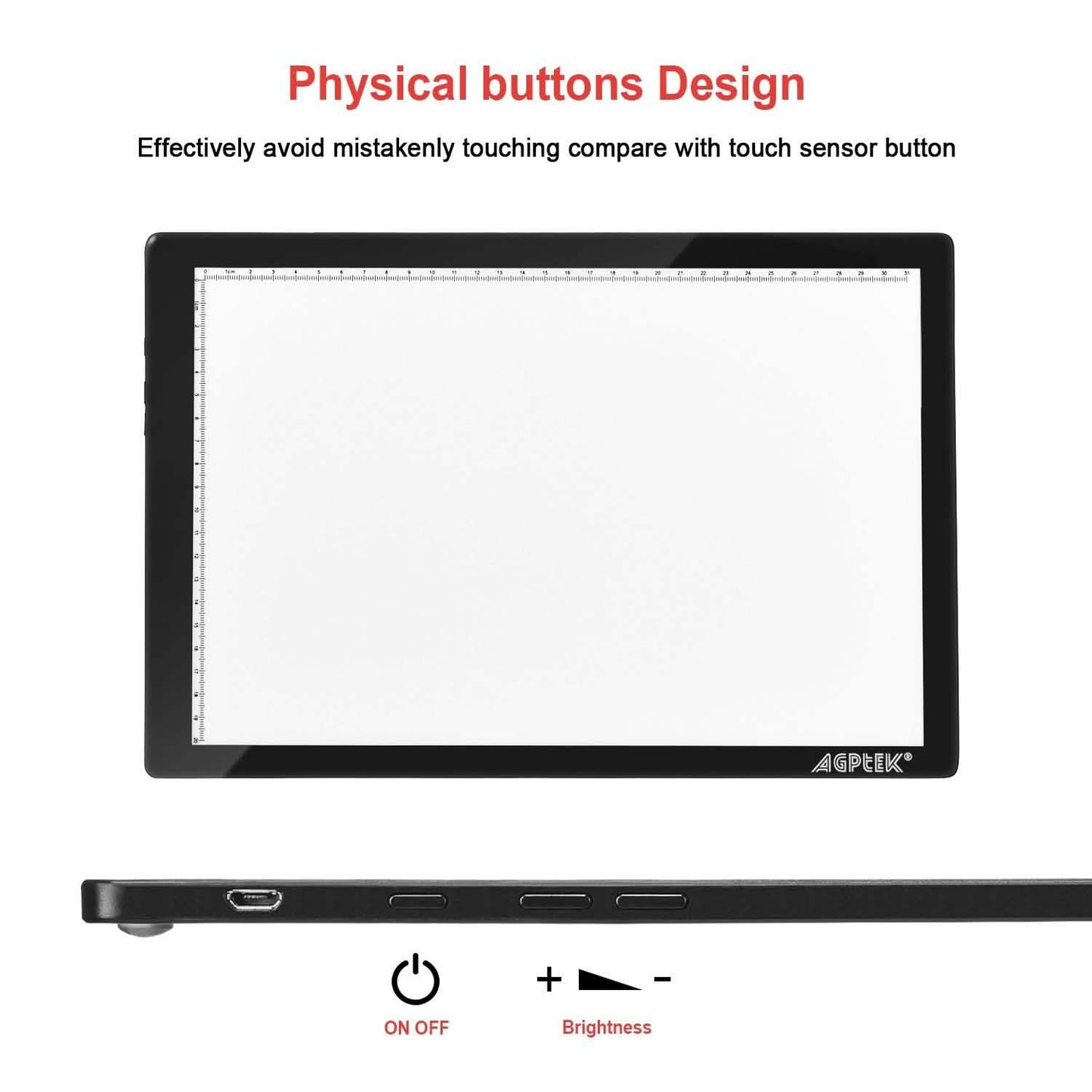 Magnetic LED Artcraft Tracing Light Pad A4 Size Lightbox